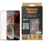 Tempered glass PanzerGlass Ultra-Wide Fit for Motorola Edge 50 Pro / 50 Ultra