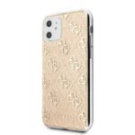 Guess GUHCN61PCU4GLGO iPhone 11 6,1" Xr gold hard case 4G Glitter - imagine 2