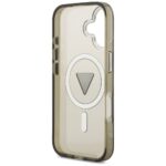 Guess IML Gradient Triangle Logo MagSafe case for iPhone 17 khaki - imagine 7