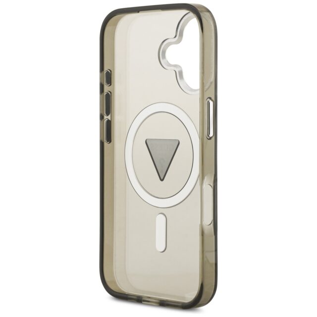 Guess IML Gradient Triangle Logo MagSafe case for iPhone 17 khaki - imagine 7