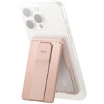 UNIQ Heldro ID Magnetic Wallet with Stand and Strap Pink/Blush Pink