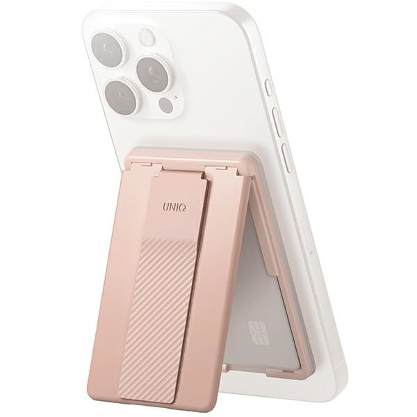 cps-91c09f546d2efb12cec37a7b41e327b9-2025-12-07-07-31-47 UNIQ Heldro ID Magnetic Wallet with Stand and Strap Pink/Blush Pink - imagine 1