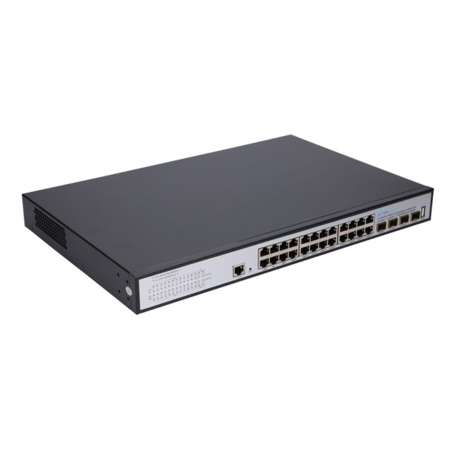Extralink Hypnos Pro | Switch | 24x RJ45 1000Mb/s PoE, 4x SFP+, L3, managed, 450W - imagine 7