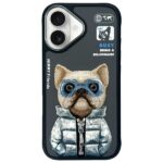 Nimmy case iPhone 16 6.1" black Cool&Cute 2.0 Dog