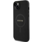 Guess GUHMP15SPSAHMCK iPhone 15 / 14 / 13 6.1" black hardcase Saffiano MagSafe - imagine 2