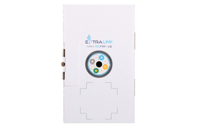 Extralink CAT5E FTP (F/UTP) V2 Outdoor | Twisted pair | 305M - imagine 4