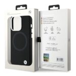 Case BMW BMHMP15LSILBK2 iPhone 15 Pro 6.1" black Signature Liquid Silicone MagSafe - imagine 8