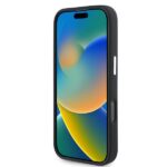 Mercedes MEHMP16X23SUMBK iPhone 16 Pro Max 6.9" black hardcase Silicone Blue Stripe MagSafe - imagine 5