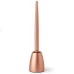 Lexon Scribalu Pen with Base soft gold LS64P1