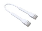 Ubiquiti U-Cable-Patch-RJ45 | Ethernet Patch Cable | UniFi Cable, RJ45, 0,1m, White - imagine 2