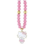Hello Kitty Pearls and Beads Kitty Charm Phone Charm Pink - imagine 2