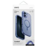 UNIQ Combat iPhone 16 Plus 6.7" Magclick Charging case blue/pearl blue - imagine 4