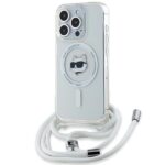 Karl Lagerfeld KLHMP14XHCCHNT iPhone 14Pro Max 6.7" hardcase transparent IML Choupette Head & Cord M