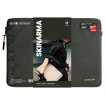 Skinarma Bag Fardel laptop sleeve 14" olive - imagine 3