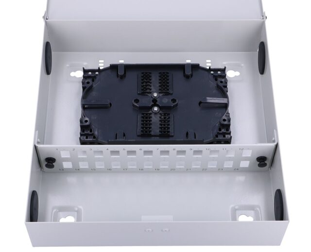 Extralink Fairy | Fiber optic distribution box | Metal cabinet, 24 core - imagine 5