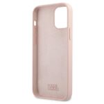 Karl Lagerfeld KLHCP12SSLCHLP iPhone12 mini 5,4" hardcase light pink Silicone Choupette - imagine 7