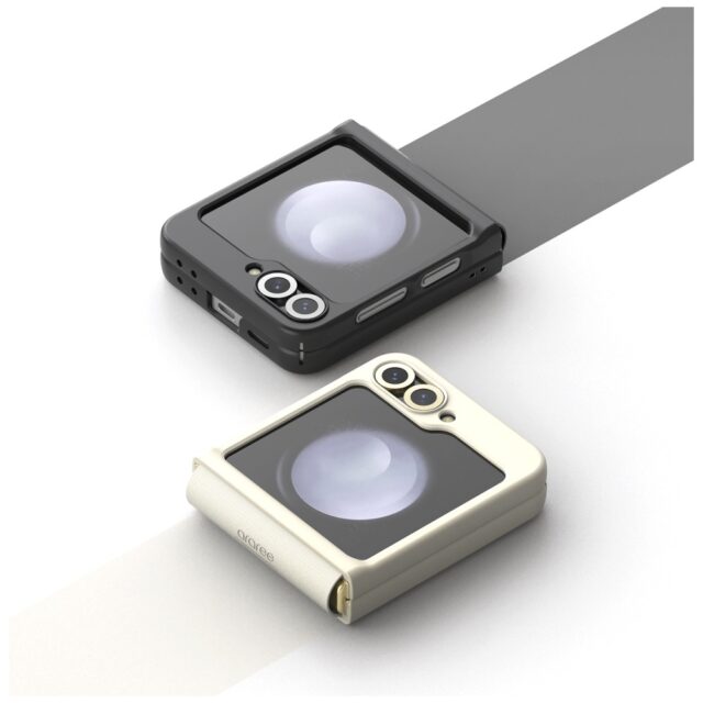 Case Araree Aero Flex M MagSafe for Samsung Galaxy Z Flip6 / Z Flip7 FE cream - imagine 6