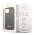 Guess GUHCP14SHGGSHN iPhone 14 / 15 / 13 6.1" green hard case Glitter Script - imagine 8