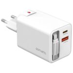 Wall Charger 4smarts Flex Jojo 65W GaN 2xUSB-C + USB-A white - imagine 3