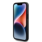 Guess GUHCP15MPS4DGPK iPhone 15 Plus / 14 Plus 6.7" black hardcase Strass Metal Logo - imagine 5