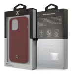 Mercedes MEHCP13LSILRE iPhone 13 Pro /13 6,1" red hardcase Silicone Line - imagine 8