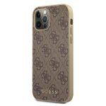 Guess GUHCP12LG4GB iPhone 12 Pro Max6,7" brown hard case 4G Collection - imagine 2