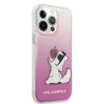 Karl Lagerfeld KLHCP13XCFNRCPI iPhone 13 Pro Max 6,7" hardcase pink Choupette Fun - imagine 4