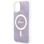 Guess GUHMP14MH4STU iPhone 14 Plus / 15 Plus 6.7" purple hardcase 4G MagSafe - imagine 6