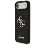 Guess Fixed Glitter Big 4G case for iPhone Air black - imagine 2