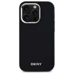 DKNY DKHMP14LPSCMCLK iPhone 14 Pro 6.1" black hardcase Plain Logo MagSafe - imagine 3