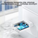 USAMS Wall Charger 1xUSB T18 2.1A (only head) white Fast Charging CC075TC01 - imagine 3