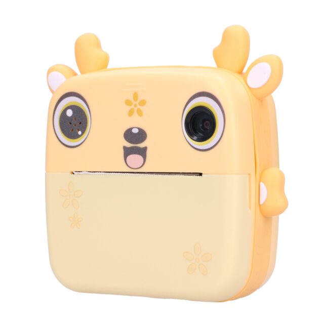 EPP-006 Yellow Thermal Printer + 3 Rolls of Extralink Thermal Paper Set - imagine 3