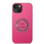Karl Lagerfeld KLHCP14SSRSGRCF iPhone 14/ 15 / 13 6,1" hardcase pink Silicone RSG - imagine 3