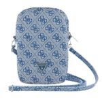 Guess Bag GUWBZP4GFTSB blue Zip 4G Triangle - imagine 2