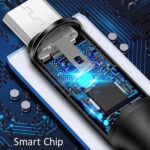 USAMS Braided U5 2A Micro USB Cable red 1.2m SJ224USB02 (US-SJ224) - imagine 3