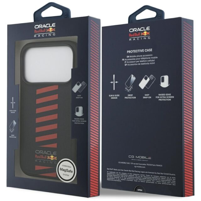 Red Bull Meshed Powerbar MagSafe Case for iPhone 17 Pro Navy Blue - imagine 8