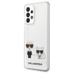 Karl Lagerfeld KLHCA33CKTR A33 5G A336 hardcase Transparent Karl & Choupette - imagine 2