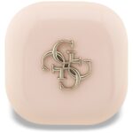 TWS Guess 4G Metal Logo headphones pink - imagine 2