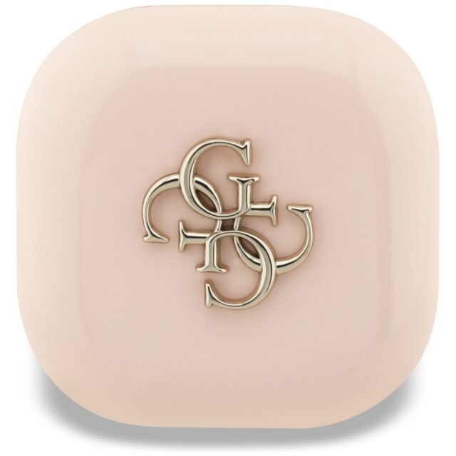 TWS Guess 4G Metal Logo headphones pink - imagine 2