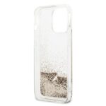 Guess GUOHCP14XGLHFLGO iPhone 14 Pro Max 6,7" gold hardcase Glitter Charms - imagine 7