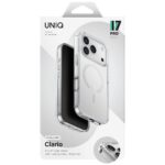 UNIQ Clario Case for iPhone 17 Pro Magclick Charging Transparent - imagine 5