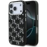 Karl Lagerfeld IML KL Monogram MagSafe Case for iPhone 17 Pro Black