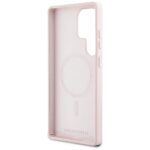 Karl Lagerfeld Silicone Graffiti Ikonik Printed Logo MagSafe Case for Samsung Galaxy S25 Ultra Pink - imagine 7
