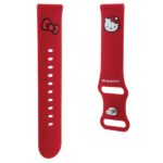 Hello Kitty Universal Strap HKUWLSCHBLR Silicone Kitty Head red 22mm - imagine 3