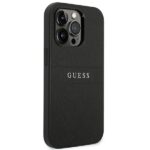 Guess GUHCP14XPSASBBK iPhone 14 Pro Max 6,7" black Saffiano Strap - imagine 4