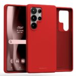 Case Pure MagSafe Silicone Sam S25 Ultra red