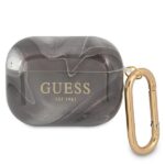 Guess GUAPUNMK AirPods Pro cover black Marble Collection