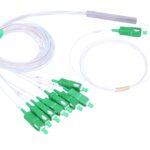 Extralink 1:8 PLC SC/APC | Splitter | 900um, 1m