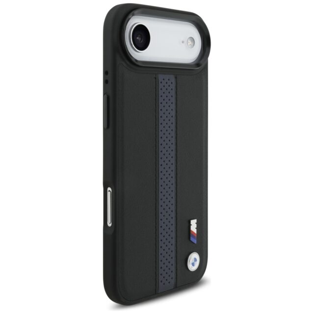 Case BMW M Perforated Stripe Logo MagSafe for iPhone Air blue - imagine 4