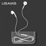 USAMS Stereo Headphones EP-22 white HSEP2201 3.5mm jack - imagine 5